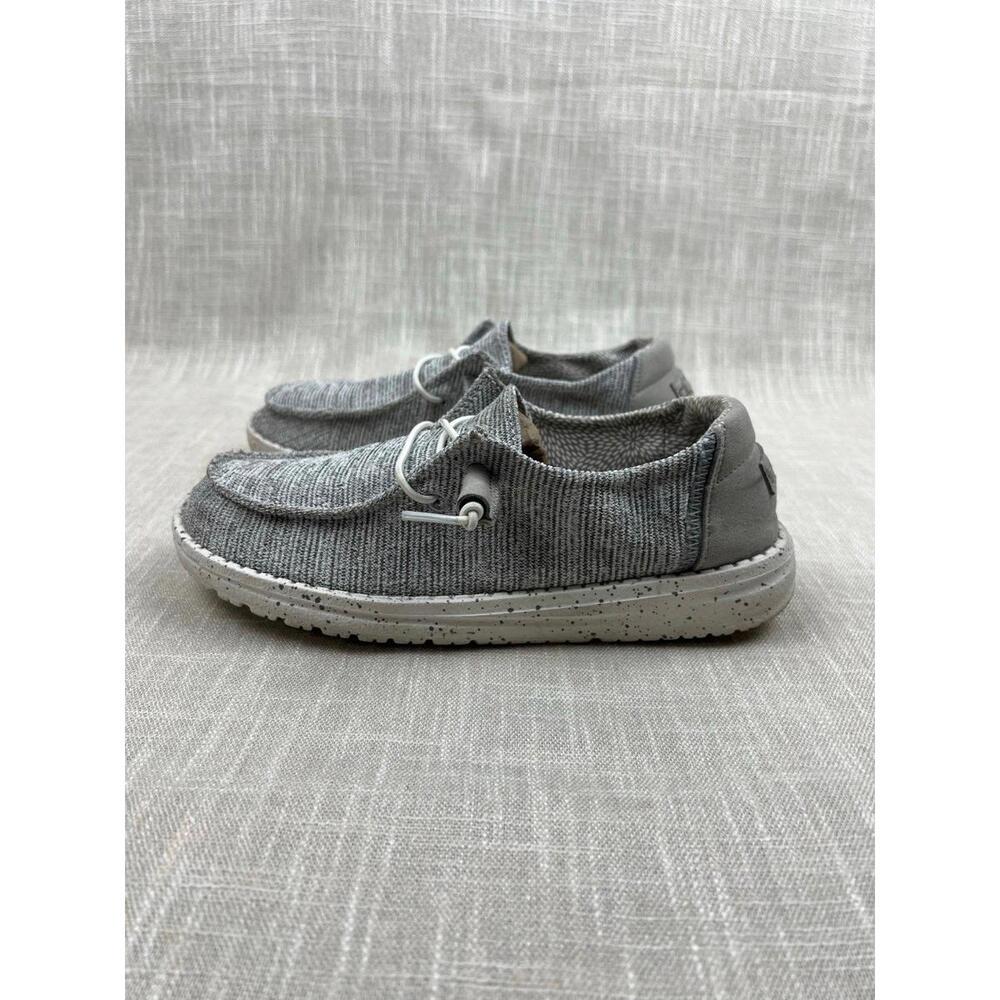 Hey Dude Wendy Stretch‎ Cloud Slip On Grey Size 6